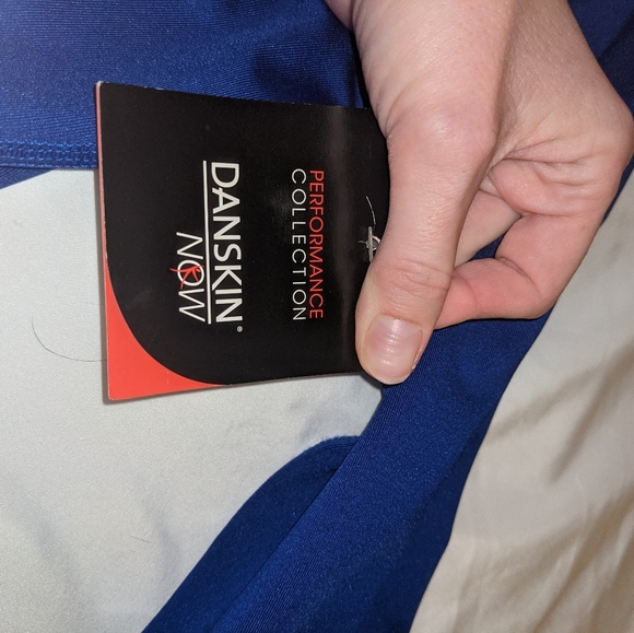 Last chance! Blue Danskin Now Zip Up lightweight Jacket Size Small (4-6) - Picture 5 of 6